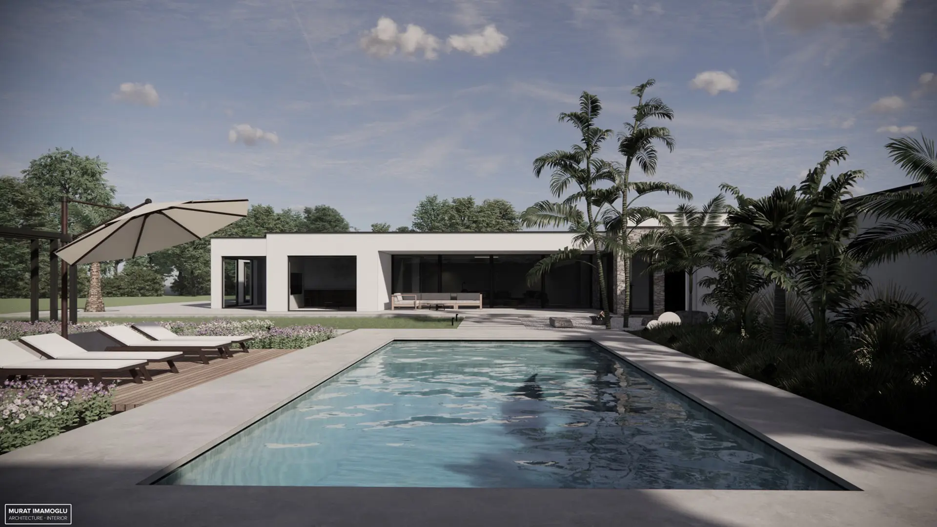Verbouwing en uitbreiding luxe villa plan galerij 1