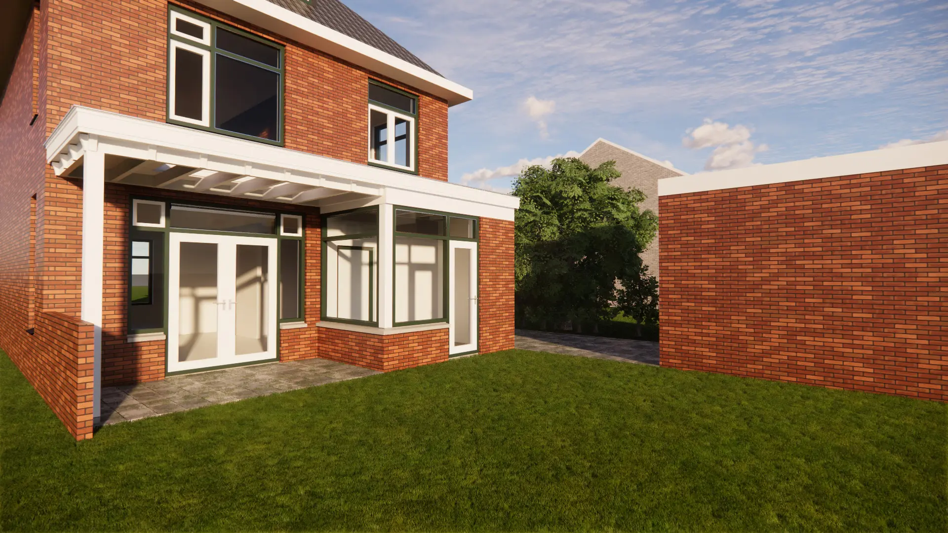 Verbouwing villa voorburg plan galerij 1